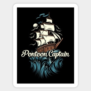 Pontoon Captain - Respect Sticker